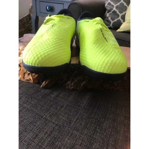 Mens Nike Venom Academy TF Football Boots/shoes Neon Yellow Sneakers Size 6 - Picture 8 of 11